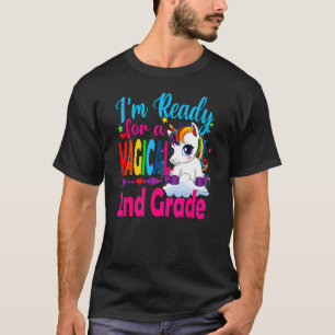 Camiseta De Vuelta A La Escuela Unicornio Preparado Para El