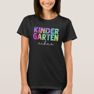 Camiseta De vuelta a la escuela Vibraciones de jardín de in