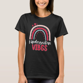 Camiseta De vuelta a la escuela Vibraciones de jardín de in