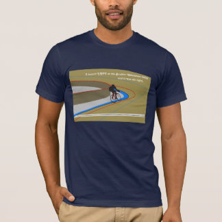 Camiseta Dé vuelta a la izquierda en el velódromo de