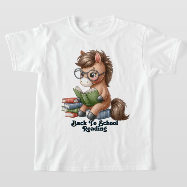 Camiseta De Vuelta A La Lectura Escolar , Libros De Lectura (Distribución)