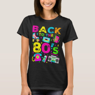 Camiseta De vuelta a los 80 estilo vintage ochentero retro