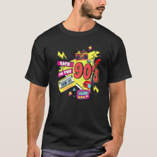 Camiseta De vuelta a los 90 Disco de los 90 Radio y Era Tec