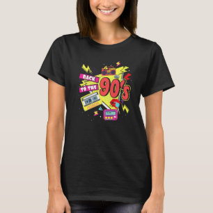 Camiseta De vuelta a los 90 Disco de los 90 Radio y Era Tec
