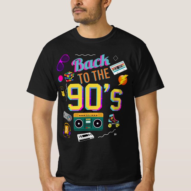 Camiseta De vuelta a los 90 me encanta el traje de vestir d (Anverso)