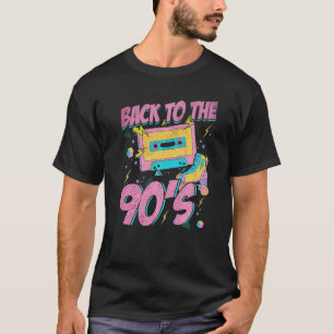 Camiseta De Vuelta A Los 90s 90s Disco Radio Y Era Techno V