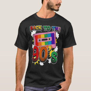 Camiseta De vuelta a los 90's Disco Radio y Techno Era Vin