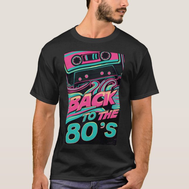 Camiseta De vuelta a los años 80 (Anverso)