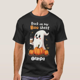 Camiseta De Vuelta A Mi Fantasma De Boo De Halloween