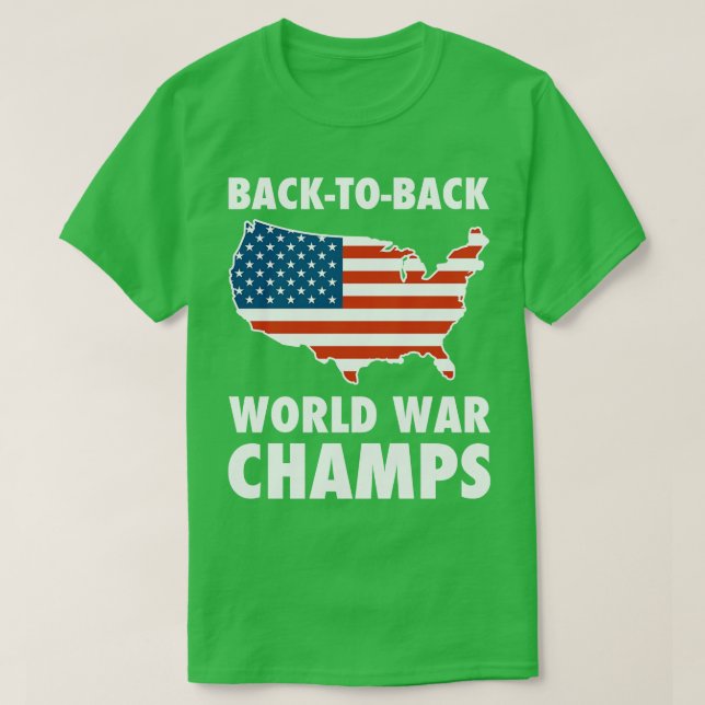 Camiseta De vuelta a WorldChamps Estados Unidos (Diseño del anverso)