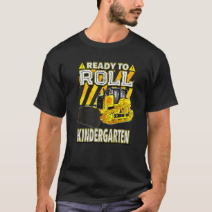 Camiseta De Vuelta Al Bulldozer Escolar Listo Para Lanzar E