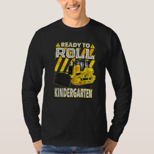 Camiseta De Vuelta Al Bulldozer Escolar Listo Para Lanzar E
