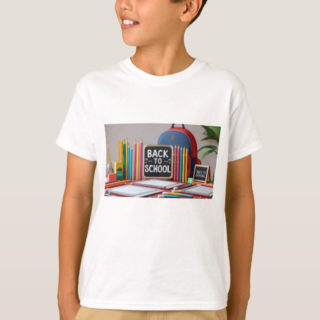 Camiseta de vuelta al cole (Anverso)