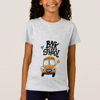 Camiseta de vuelta al cole con autobús