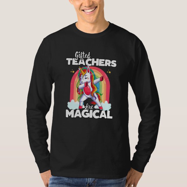 Camiseta De vuelta al cole Ed escuadrón de profesores unico (Anverso)
