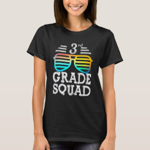 Camiseta De Vuelta al Colegio Cool 3er Grado Equipo Graduac