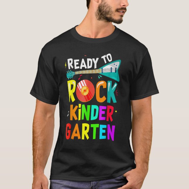Camiseta De Vuelta Al Colegio El Primer Día Listo Para Roda (Anverso)