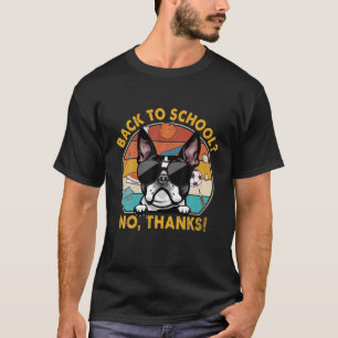 Camiseta De Vuelta Al Colegio No Gracias A Las Gafas De Sol
