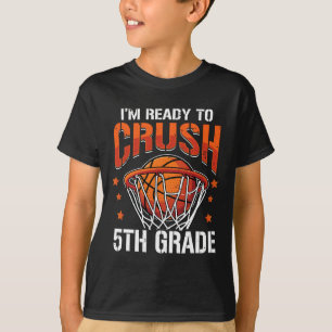 Camiseta De Vuelta Al Colegio Primer Día Del Baloncesto De
