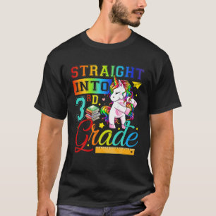 Camiseta De Vuelta Al Colegio Primer Día Del Tercer Grado U