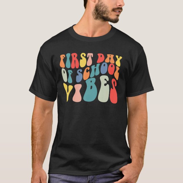 Camiseta De Vuelta Al Colegio Profesores Niños Estudiantes  (Anverso)