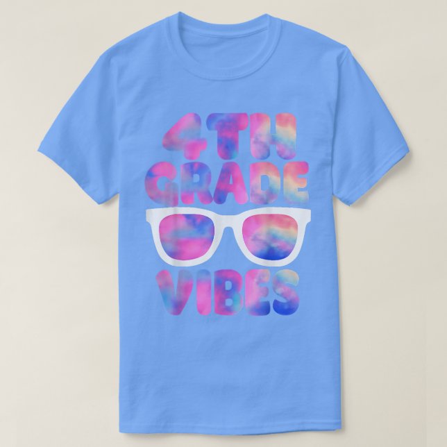 Camiseta De Vuelta Al Colegio Té De Primer Día De Vibes De  (Diseño del anverso)