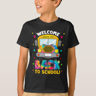 Camiseta De Vuelta Al Colegio Un Conductor De Autobús Escol