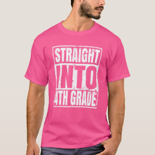 Camiseta De vuelta al cuarto grado a los Chicas escolares