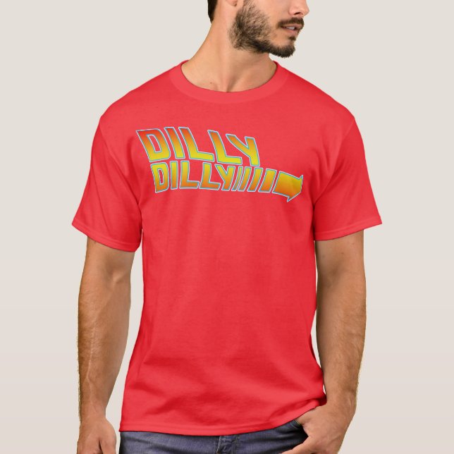 Camiseta De vuelta al dilly (Anverso)
