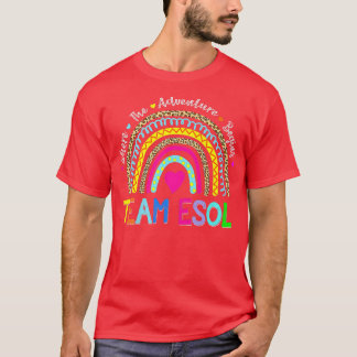 Camiseta De Vuelta Al Equipo Escolar ESOL Donde Empieza La 