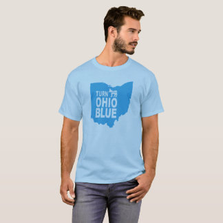 Camiseta Dé vuelta al estado liberal progresivo azul de la