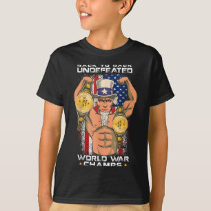 Camiseta De Vuelta Al Inocente Tío Sam, Tío De Los Campos D