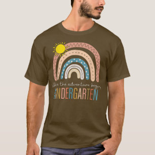 Camiseta De Vuelta Al Jardín De Niños De La Escuela Donde E