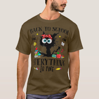 Camiseta De Vuelta Al Maestra Escolar Es Gracioso, Estoy Bi
