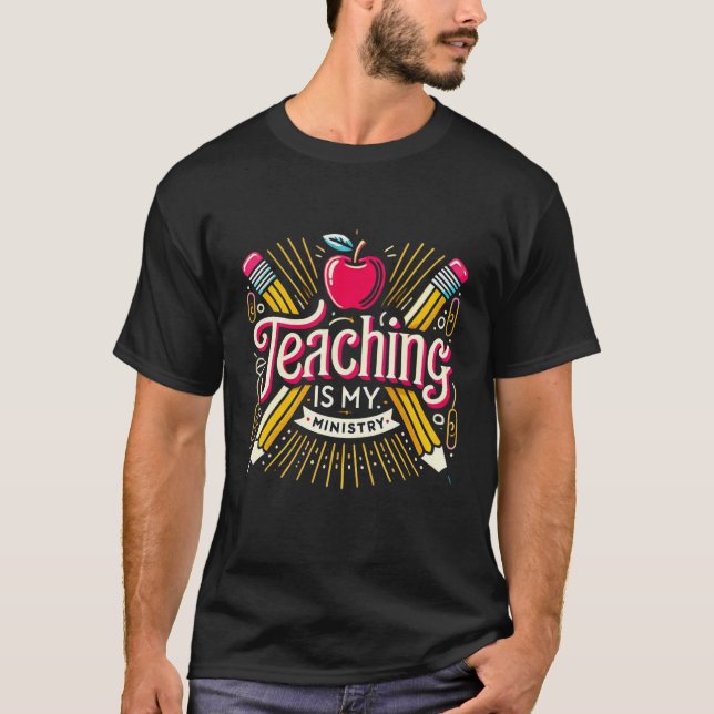 Camiseta De vuelta al Ministerio de Educación (Anverso)