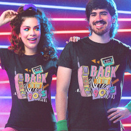 Camiseta De vuelta al teléfono y cassette retro de los años