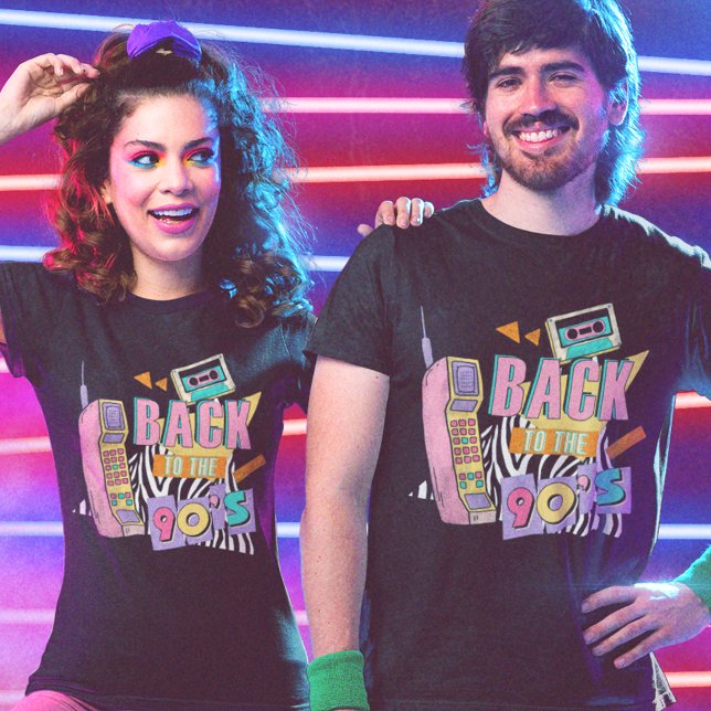 Camiseta De vuelta al teléfono y cassette retro de los años (Subido por el creador)