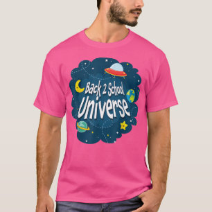 Camiseta De Vuelta Al Universo Escolar, Lover Del Planeta E