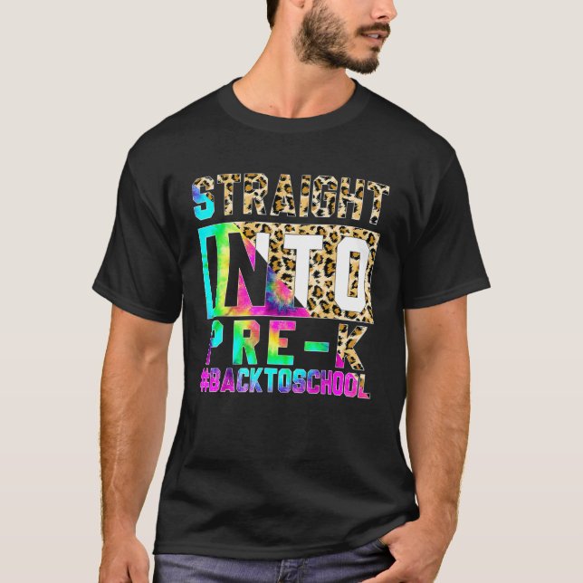 Camiseta De Vuelta Directa A Los Estudiantes De Preescolar  (Anverso)