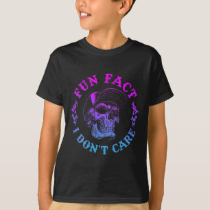 Camiseta (de vuelta) Divertido hecho que no me importa, gra