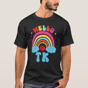 Camiseta De vuelta el jardín de infancia transitorio del pr