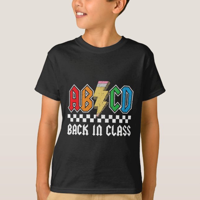 Camiseta De Vuelta En La Clase Se Remonta Al Equipo De Chic (Anverso)