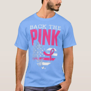 Camiseta De Vuelta La Bandera Rosa De Estados Unidos Apoya