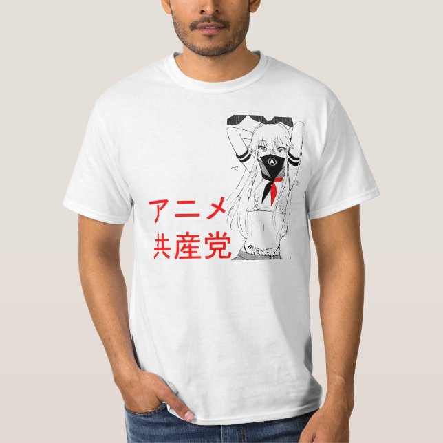 Camiseta de Waifu del Partido Comunista/del (Anverso)