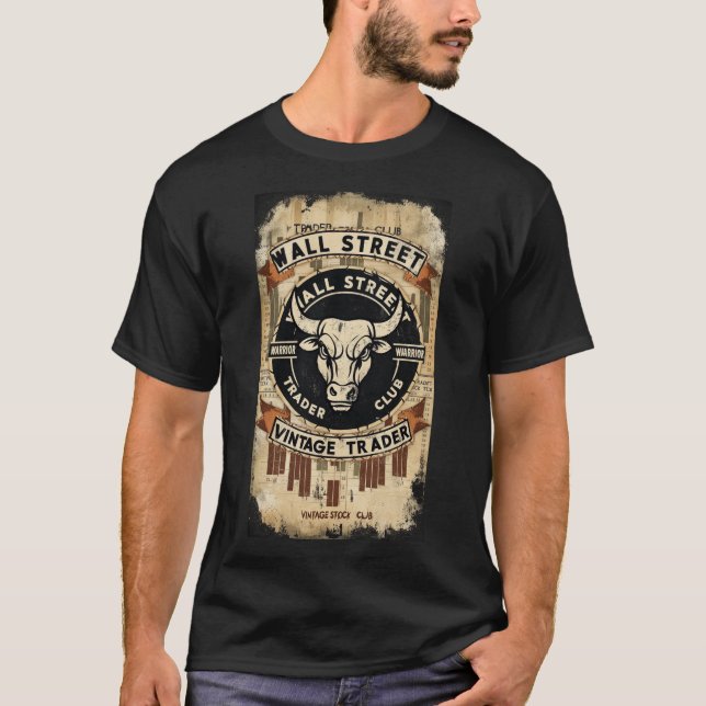 camiseta de wall street para comerciantes (Anverso)