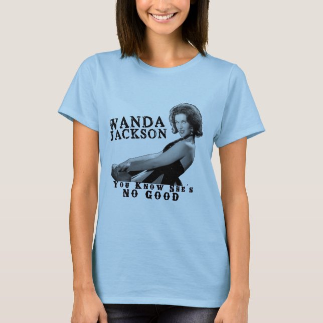 Camiseta de Wanda Jackson (Anverso)
