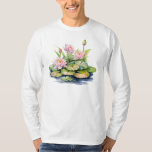 Camiseta de Water Lily Long Sleeve