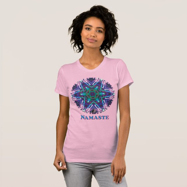 Camiseta de Weaver Namaste Kaleidoscope (Anverso completo)