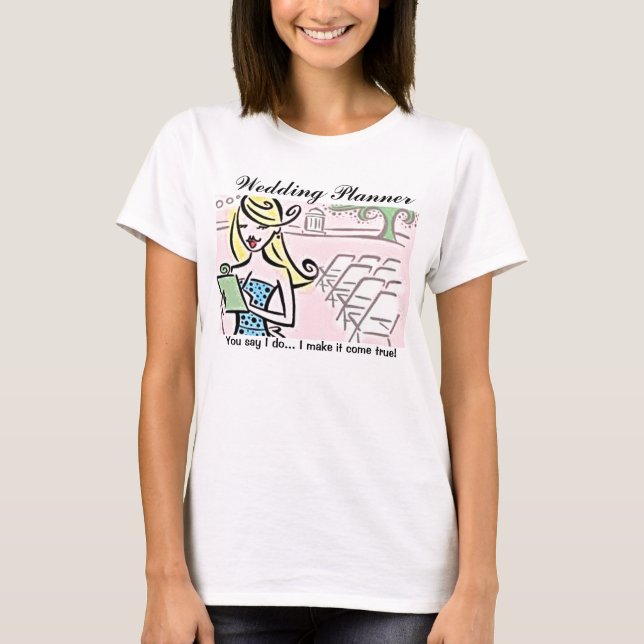 Camiseta de Wedding Planner (Anverso)