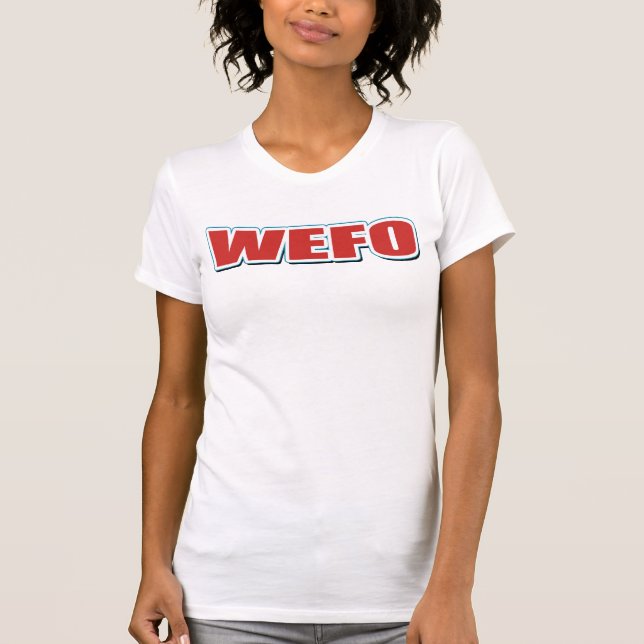 Camiseta de WEFO (Anverso)